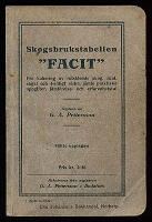 Skogsbrukstabellen 'Facit'