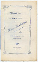 Priskurant &aring; Etuier fr&aring;n Henri Grafstr&ouml;ms Etui-Fabrik. 18 B Hamngatan 18 B Stockholm. Allm. Tel. 19405