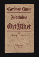 Indelning i &ouml;rt-riket efter Systema naturae