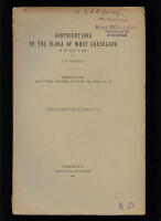 Contributions to the Flora of West Greenland at 70&deg;-71&deg;45' N. Lat. Arbejder fra den Danske Arktiske Station paa Disko. Nr 12