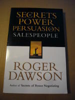 SECRETS OF POWER PERSUASION FOR SALESPEOPLE