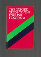 The Oxford guide to the English language. 