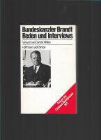 Bundeskanzler Brandt, Reden und Interviews