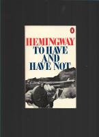 To have and have not