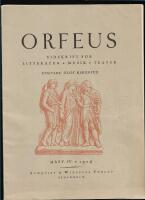 Orfeus : tidskrift f&ouml;r litteratur, musik, teater. 1924:IV