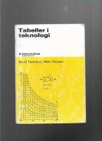 Tabeller i teknologi