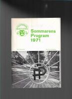 Folkparken Bengtsfors : sommarens program 1971
