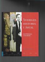 Sveriges historia i &aring;rtal