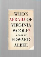 Who's afraid of Virginia Woolf? : a play