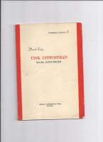 Tysk uppfostran : n&aring;gra synpunkter