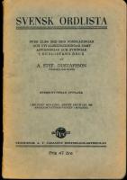 Svensk Ordlista