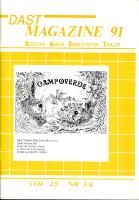 DAST magazine 1991 - 3/4
