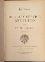 Journal of the Miltary Service Institution of the United States Volume XL