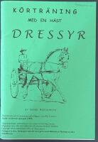 K&ouml;rtr&auml;ning med en h&auml;st. Dressyr