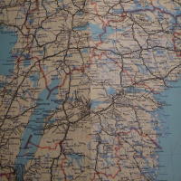 Aff&auml;rsmannens resekarta &ouml;ver Sverige