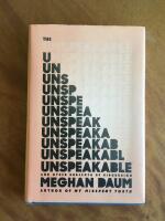 The Unspeakable - And Other Subjects of Discussion