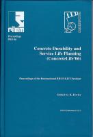 Concrete Durability and Service Life Planning (Concrete Life&acute;06) - Proc. of the Int. RILEM-JCI Seminar held in Ein-Bokek, Israel, 14-16 March 2006