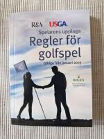 Regler f&ouml;r golfspel 2019 Spelarens upplaga