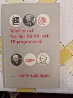 Tabeller och formler f&ouml;r NV och TE