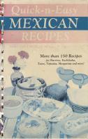 Quick-n-Easy Mexican Recipes