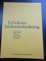En bok om biblioteksforskning