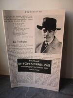 En f&ouml;rfattares v&auml;g : Jan Frideg&aring;rd i det litter&auml;ra f&auml;ltet