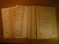 V&auml;sterg&ouml;tlands fornminnesf&ouml;renings tidskrift, flera nummer 1877-1915