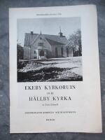 Ekeby kyrkoruin och H&auml;llby kyrka