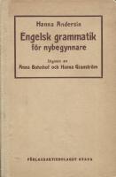 Engelsk grammatik f&ouml;r nybegynnare