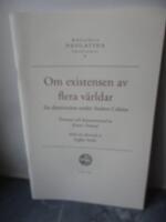 Om existensen av flera v&auml;rldar : en dissertation under Anders Celsius