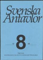 Svenska antavlor, band IV, häfte 8