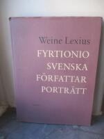 Fyrtionio svenska f&ouml;rfattarportr&auml;tt