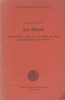 Jon Blund : en etnologisk studie av Jon Blund och med honom besl&auml;ktade s&ouml;mnv&auml;sen = Jon Blund (The Sandman) : an ethnological study of Jon Blund and related personifications of sleep