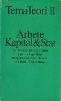 Arbete, kapitel & stat (TemaTeori 11)
