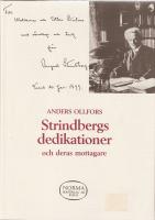 Strindbergs dedikationer och deras mottagare