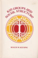Kin Groups and Social Structure