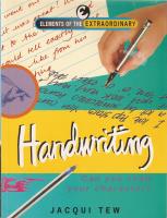 Handwriting Analysis : Can you read your character?
