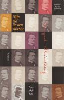 Min eld &auml;r den st&ouml;rsta: Brev 1858-1912