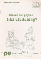 Flickor och pojkar: lika utbildning?