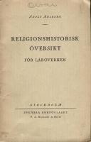 Religionshistorisk &ouml;versikt f&ouml;r l&auml;roverken