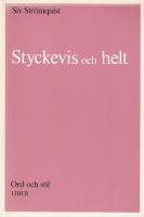 Styckevis och helt : om styckeindelningens roll i skrivprocessen och bruket av nytt stycke i svenska elevuppsatser = Paragraphs - the whole story? : the role of paragraphing in the writing process and the use of new paragraphs in Swedish schoolchildren's 