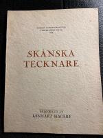 Sk&aring;nska tecknare-Sk&aring;nes konstf&ouml;renings publikation nr 16.1950