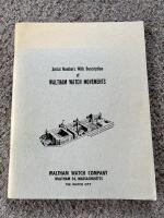 Waltham watch movements-Serial numbers with description