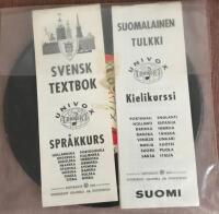 Finsk/Svensk spr&aring;kkurs 8 ep-skivor + textboksh&auml;ften