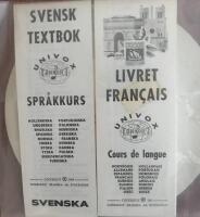 Fransk/Svensk spr&aring;kkurs 8 ep-skivor + textboksh&auml;ften