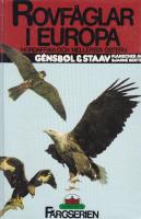 Rovf&aring;glar i Europa, Nordafrika och Mellan&ouml;stern