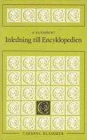 Inledning till Encyklopedien