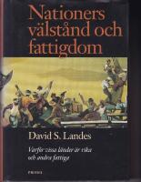 Nationers v&auml;lst&aring;nd och fattigdom