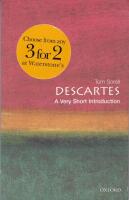 Descartes: A Very Short Introduction