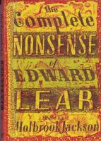 The Complete Nonsense of Edward Lear
